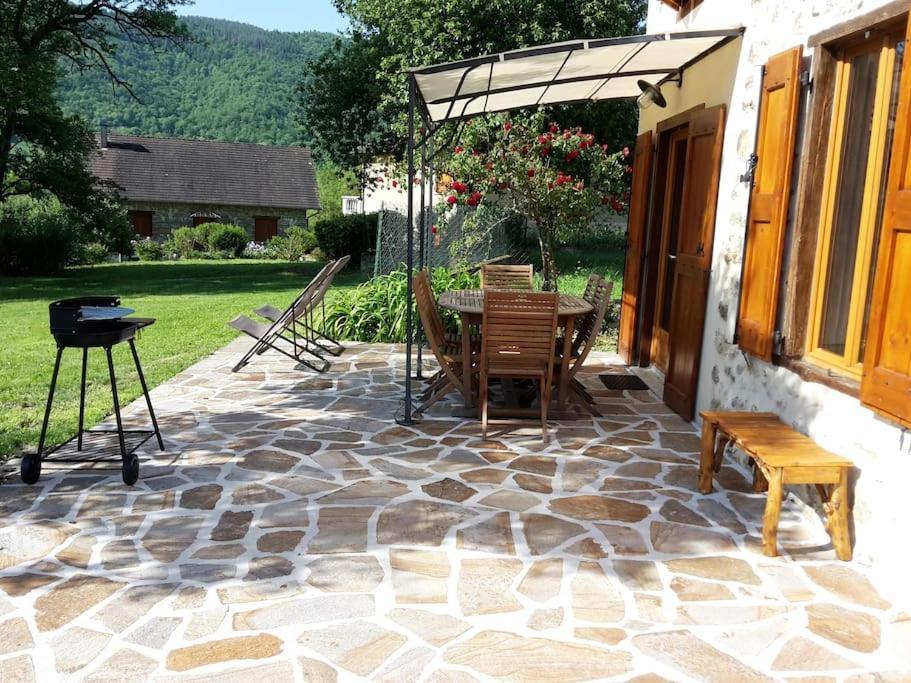 Grange En Pierres. Grand Jardin Et Belle Vue Villa Saurat Exterior photo